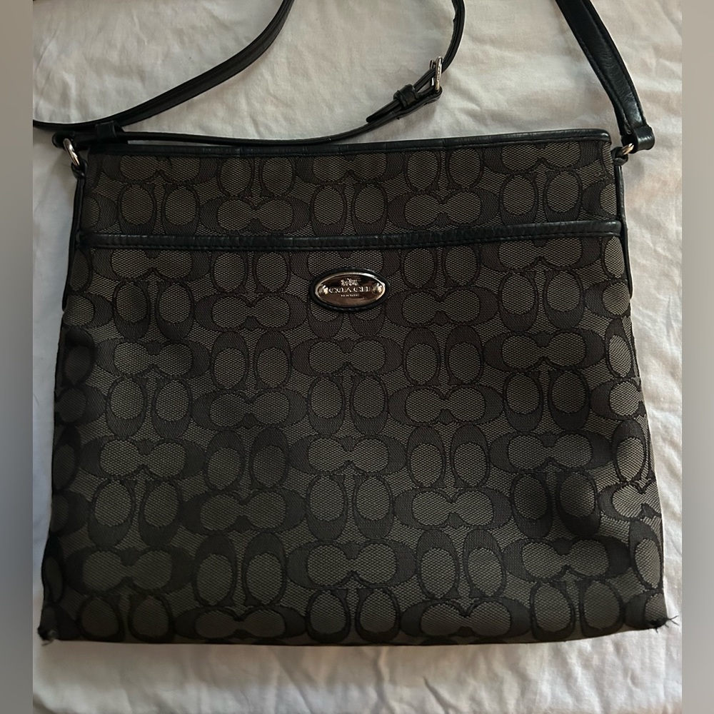 Coach Canvas Woman’s Shoulder Bag - Used